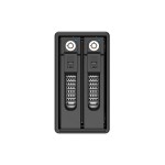 Raidon ext.2X3.5/2.5 Gehäuse GR3660-B31, schwarz, RAID, USB3.2, für SATA-HDD