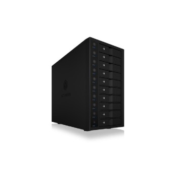 ICY BOX ext. 10x3.5 Gehäuse IB-3810-C31, black , USB3.1, SATA4, ICY BOX ext. 10x3.5 Gehäuse IB-3810-C31, black , USB3.1, SATA4,
