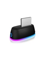 ICY BOX IB-1124L-C3 , 1-Fach HDD Docking, USB 3.0, schwarz, für SATA HDD/SSD