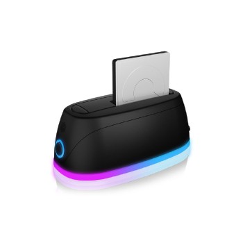 ICY BOX IB-1124L-C3 , 1-Fach HDD Docking, USB 3.0, black , for SATA HDD/SSD ICY BOX IB-1124L-C3 , 1-Fach HDD Docking, USB 3.0, black , for SATA HDD/SSD