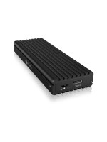 ICY BOX ext. M.2 NVMe Gehäus IB-1817MCT-C31, schwarz, USB 3.2 Type-C, M.2 NVMe SSD