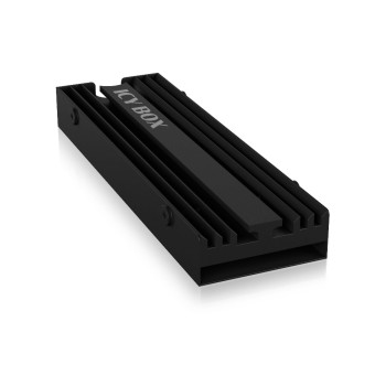 Raidsonic IB-M2HS-PS5, M.2 Kühlkörper, schwarz, für SSD 22x80mm Raidsonic IB-M2HS-PS5, M.2 Kühlkörper, schwarz, für SSD 22x80mm