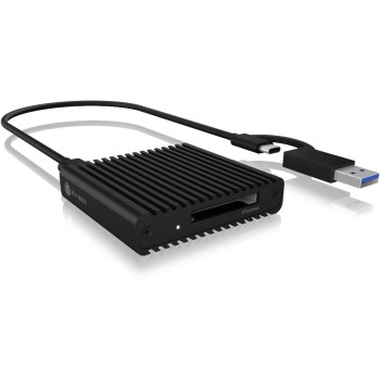 ICY BOX IB-CR404-C31, USB3.2 Kartenleser, USB Type-C und Type -A, CFexpress 2.0 Typ-B ICY BOX IB-CR404-C31, USB3.2 Kartenleser, USB Type-C und Type -A, CFexpress 2.0 Typ-B
