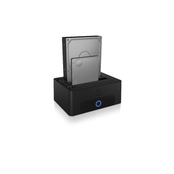 ICY BOX IB-1232CL-U3, 2-Fach HDD Dock/Klon, USB 3.0, black , for SATA HDD ICY BOX IB-1232CL-U3, 2-Fach HDD Dock/Klon, USB 3.0, black , for SATA HDD