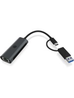 ICY BOX IB-LAN301-C3 USB for RJ45, verbindet Notebooks with Gigabit Lan and USB