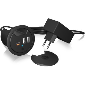 ICY BOX IB-HUB1407, 1x Type-C, 2x Type-A, with PowerDelivery & Quick Charge ICY BOX IB-HUB1407, 1x Type-C, 2x Type-A, with PowerDelivery & Quick Charge