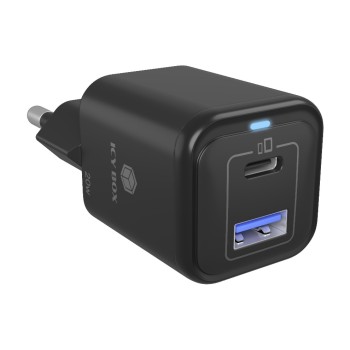 Icy Box Ladegerät IB-PS1020-PD, PD, 1x USB Type-C, 1x USB Type-A Icy Box Ladegerät IB-PS1020-PD, PD, 1x USB Type-C, 1x USB Type-A