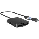 ICY BOX IB-CR302-CU3, USB3.0 4Port-Kartenl., USB 3.2, TypeA and C, black ,