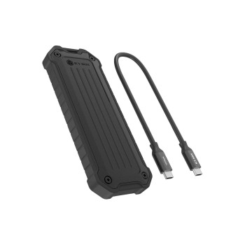 ICY BOX ext. M.2 NVMe Geh. IB-1827MCP-C31, black , USB 3.2 Type-C, M.2 NVMe SSD