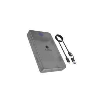 ICY BOX ext. 2.5 Gehäuse IB-388-CU3, black , USB3.2, Type-C, for SATA