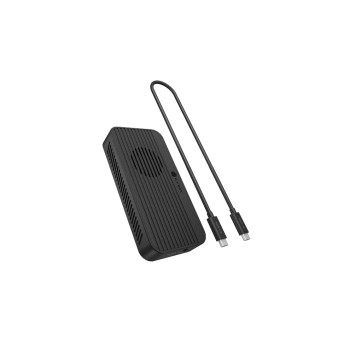 ICY BOX ext. M.2 NVMe Gehäuse, black , M.2 NVMe SSD, TB 5