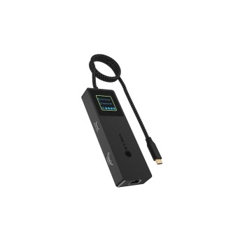 ICY BOX IB-DK4038-LCD Dockingstation, USB Type-C 7in1 Dockingstation with LCD-Disp ICY BOX IB-DK4038-LCD Dockingstation, USB Type-C 7in1 Dockingstation with LCD-Disp