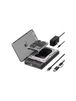 ICY BOX Spade Clone 3882 pour disques durs SATA 2.5/3.5 pouces et SSD M.2 NVMe
