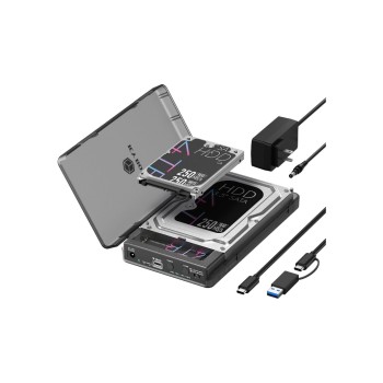 ICY BOX IB-3882MSCL-CU31 Klon- and Docking, Klon- and DockingStation for M.2 NVMe SSD ICY BOX IB-3882MSCL-CU31 Klon- and Docking, Klon- and DockingStation for M.2 NVMe SSD