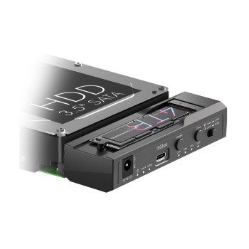 ICY BOX IB-2911MSCL-CU31 Dock/Klonstation, for M.2 NVMe SSD and 2.5/3.5 SSD7HDD ICY BOX IB-2911MSCL-CU31 Dock/Klonstation, for M.2 NVMe SSD and 2.5/3.5 SSD7HDD