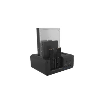 ICY BOX IB-2925MS-CU31, 4-Bay, 2x M.2 NVMe, 2x 2.5/3.5 Zoll HDD SSD ICY BOX IB-2925MS-CU31, 4-Bay, 2x M.2 NVMe, 2x 2.5/3.5 Zoll HDD SSD