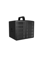 ICY BOX ext. 10x3.5 Gehäuse IB-3710-C31, black , USB3.2, SATA3