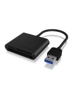 ICY BOX IB-CR301-U3, USB3.0 Multi-Kartenl., USB 3.0, schwarz, 3 Slots
