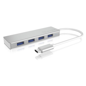 ICY BOX IB-HUB1425-C3, 4x USB3.0 Hub,, Anschluss zum PC USB Type-C ICY BOX IB-HUB1425-C3, 4x USB3.0 Hub,, Anschluss zum PC USB Type-C