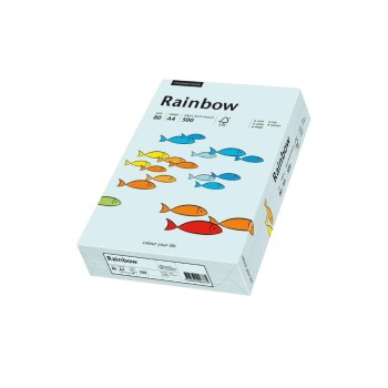 Rainbow Papier pour photocopie Arc-en-ciel 80 g/m² A4, bleu clair Rainbow Papier pour photocopie Arc-en-ciel 80 g/m² A4, bleu clair