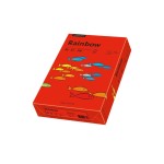 Rainbow Papier pour photocopie Arc-en-ciel 80 g/m² A4, Rouge intense