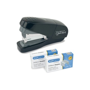 Rapesco Agrafeuse Germ-Savvy Eco 35 Page(s), Noir Rapesco Agrafeuse Germ-Savvy Eco 35 Page(s), Noir