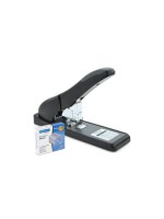 Rapesco ECO HD-140 Hochleistungs Heftgerät, 140 Blatt, schwarz, inkl. Klammern