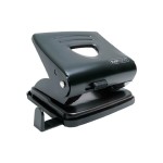 Rapesco 825 2-fach-Metalllocher, 25 Blatt, schwarz