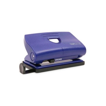 Rapesco 810-P Perforateur 2 trous Capacité de 12 feuilles, bleu Rapesco 810-P Perforateur 2 trous Capacité de 12 feuilles, bleu