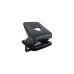 Rapesco 827 Perforateur métallique double Capacité de 30 feuilles, noir