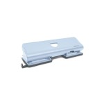 Rapesco 720 Perforateur métallique 4 trous Capacité de 20 feuilles, bleu clair