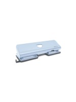 Rapesco Metalllocher 720 4-fach, 20 Blatt, hellblue