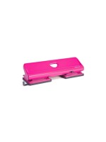 Rapesco Metalllocher 720 2-fach, 20 Blatt, pink