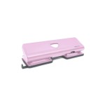 Rapesco Metalllocher 720 2-fach, 20 Blatt, rosa