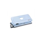 Rapesco Perforateur d'agenda réglable 6 positions 10 feuilles, bleu clair