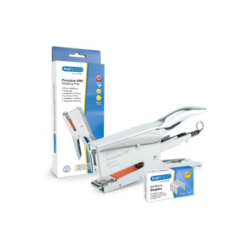 Rapesco Pince-agrafeuse Porpoise ONE Bypass 45 Page(s), Chrome Rapesco Pince-agrafeuse Porpoise ONE Bypass 45 Page(s), Chrome