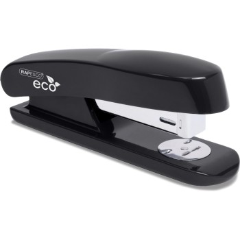 Rapesco Agrafeuse Eco GRS avec chargeur semi-rigide 20 Page(s), Noir