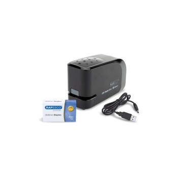 Rapesco 626EL Automatisches Heftgerät, USB/Batterie, black  Rapesco 626EL Automatisches Heftgerät, USB/Batterie, black