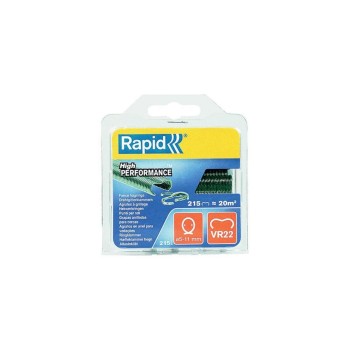 Rapid Agrafes à grillage VR22 215 pièces, vert Rapid Agrafes à grillage VR22 215 pièces, vert
