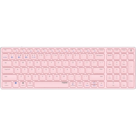 Rapoo E9700M ultraslim Keyboard pink