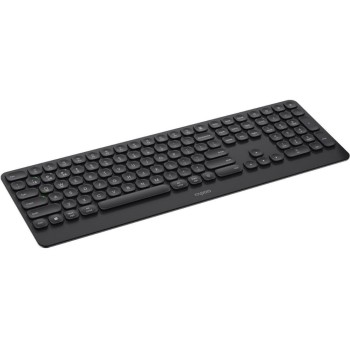 Rapoo E9390M Ultraslim Keyboard, 2,4 GHz,  Bluetooth 5.0