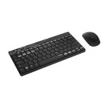 Rapoo Ensemble clavier-souris 8000M Noir/Gris