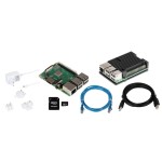 Raspberry Pi 3B+ Set, Pi 3B+, 32GB SD, PSU, Case, HDMI, LAN