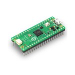 Raspberry Pi Carte de développement Raspberry Pi Pico-H Rev3 264 KB, RP2040