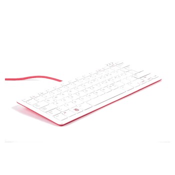 Raspberry Pi keyboard DE, red/white