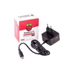 Raspberry Pi Bloc d'alimentation USB-C 5.1 V 3 A noir, Raspberry Pi 4