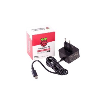 Offizielles Raspberry Pi 4 power supply, 5.1Volt, 3 Ampere with USB-C, black  Offizielles Raspberry Pi 4 power supply, 5.1Volt, 3 Ampere with USB-C, black