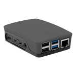 Raspberry Pi boîtier pour Raspberry Pi 4 Model B Gris/Noir