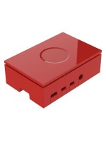 Gehäuse zu Raspberry Pi 4 Model B, Farbe: rot