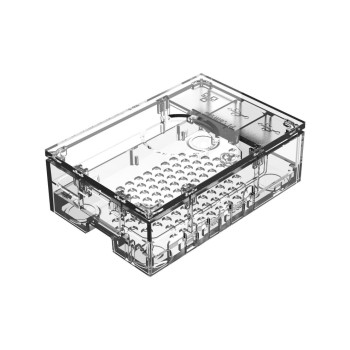 Gehäuse for Raspberry Pi 4 Model B, Farbe: Transparent Gehäuse for Raspberry Pi 4 Model B, Farbe: Transparent
